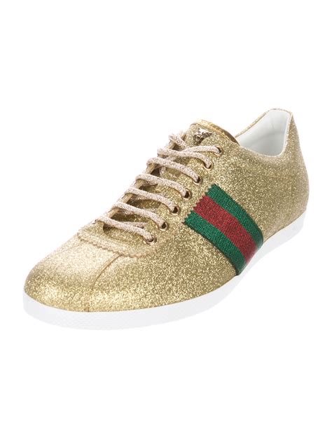 sparkle gucci sneakers|Gucci bambi glitter sneakers.